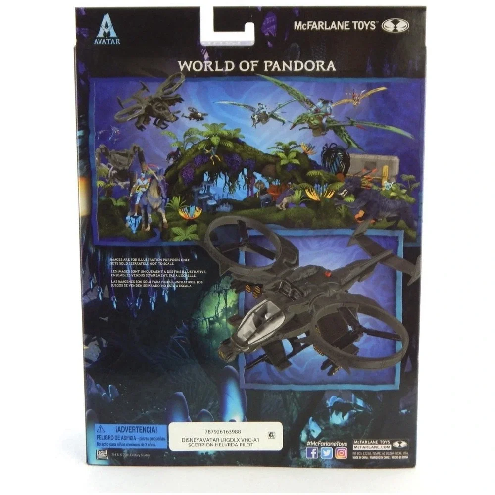 Avatar Toy Figurine World of Pandora AT-99 Scorpion Gunship Sealed 2021 2 Pack